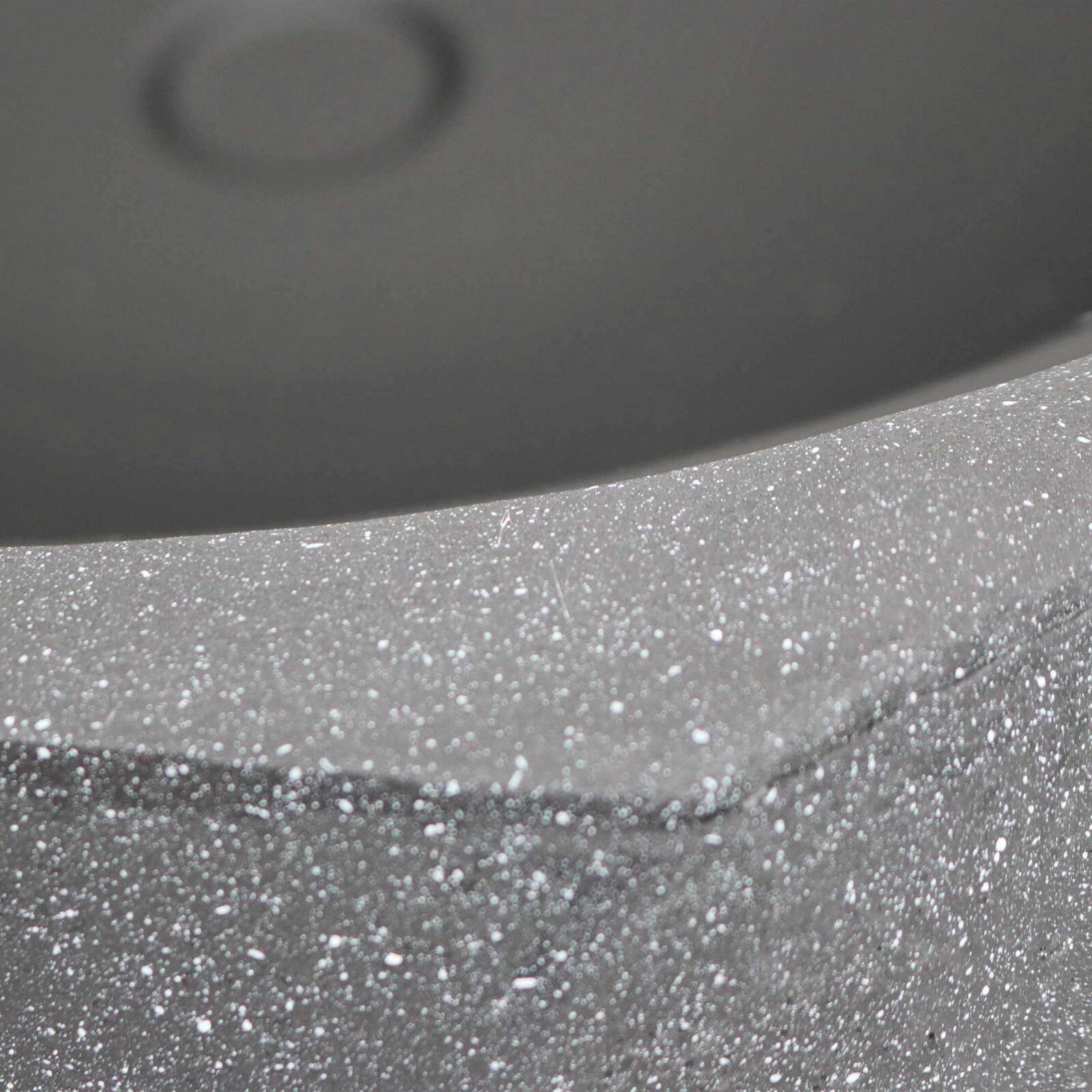 Braciere tondo in pietra ricostituita (Ø64,5 x 48,5 cm)