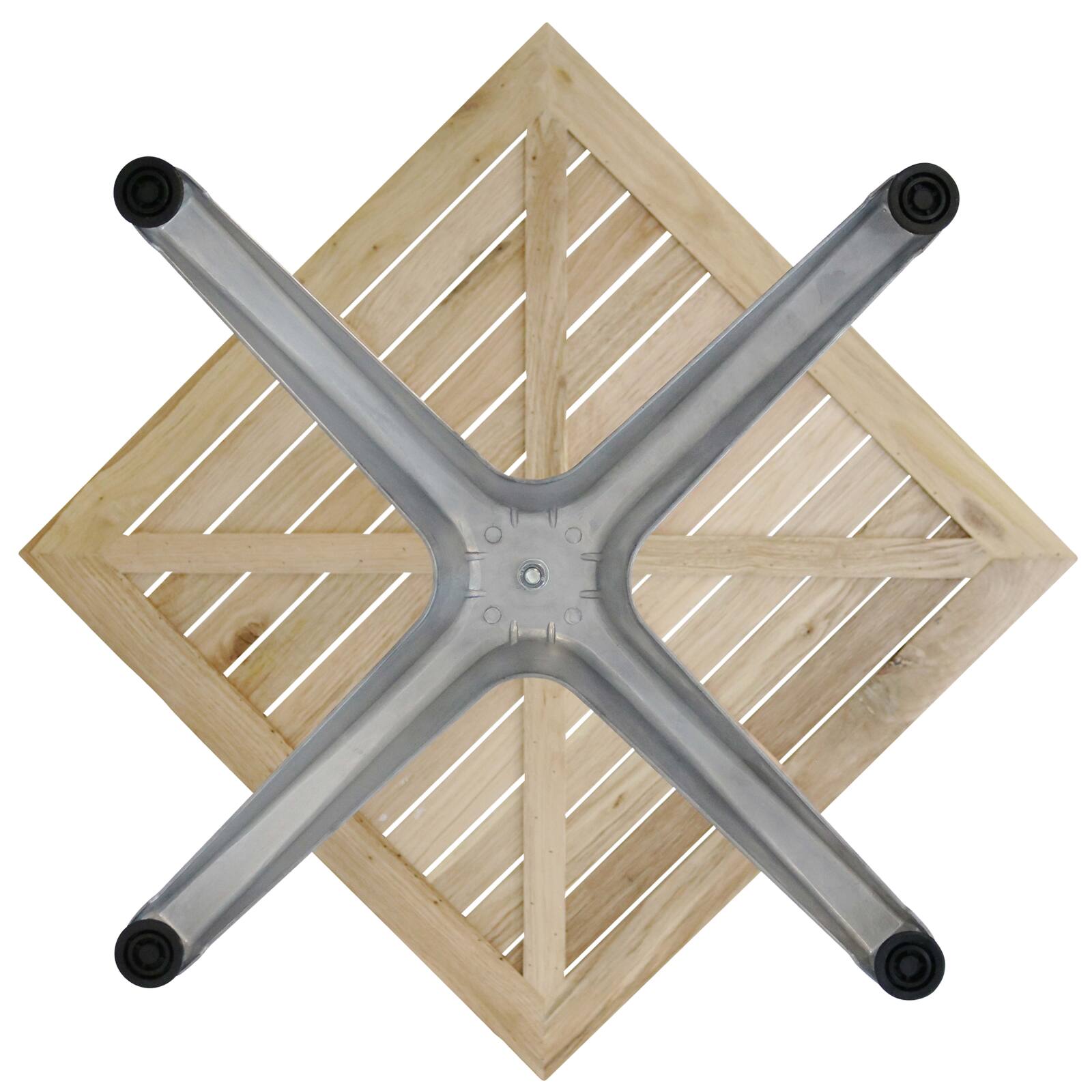 Gamba da tavolo in alluminio