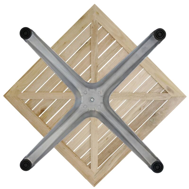 Gamba da tavolo in alluminio