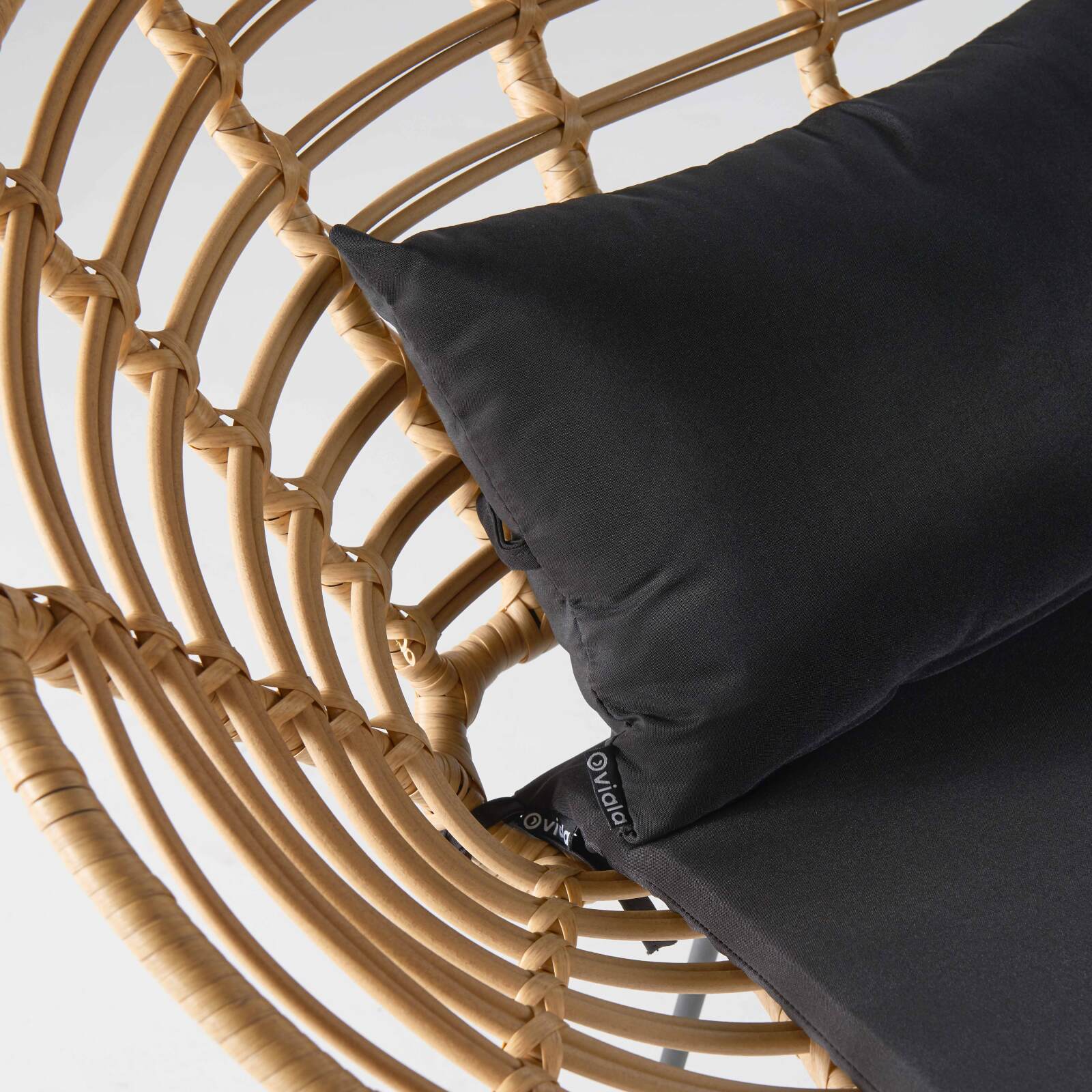 Divano da esterno 2 posti in resina intrecciata effetto rattan