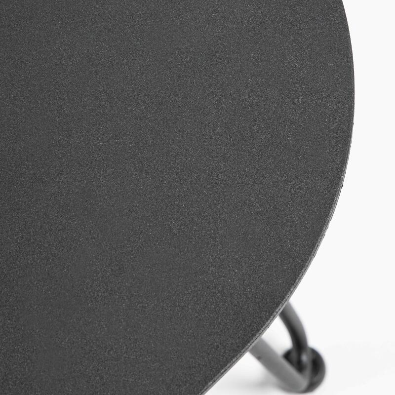 Tavolina da salotto da giardino triangolare (76 x 74 x 37 cm)