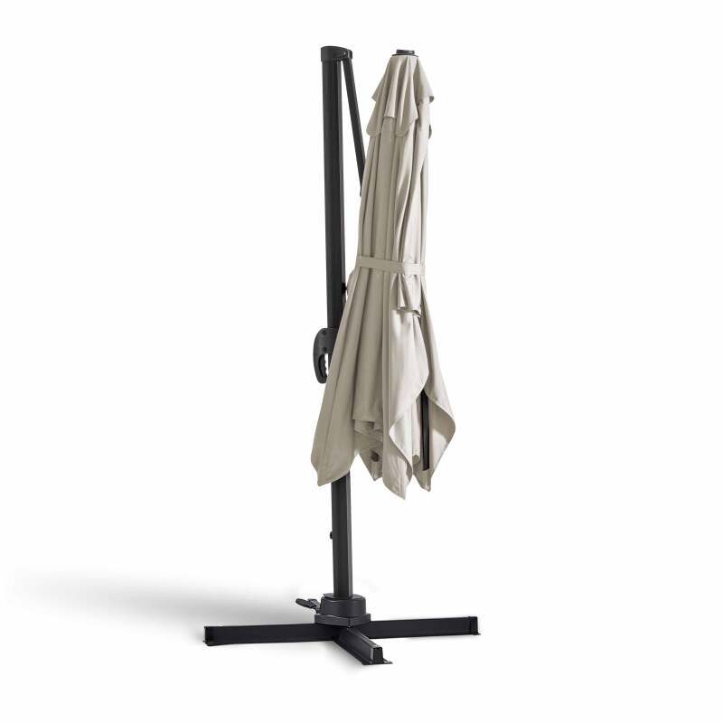 Ombrellone a braccio rettangolare decentrato rotante a 360° (2 x 3 m) (3/6)