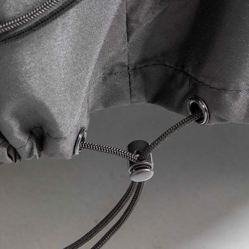 Copertura per lettino prendisole nera 200 x 75 x 45 cm