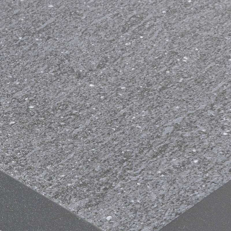 Tavolo da giardino in ceramica grigio antracite (185 x 95 x 74 cm)