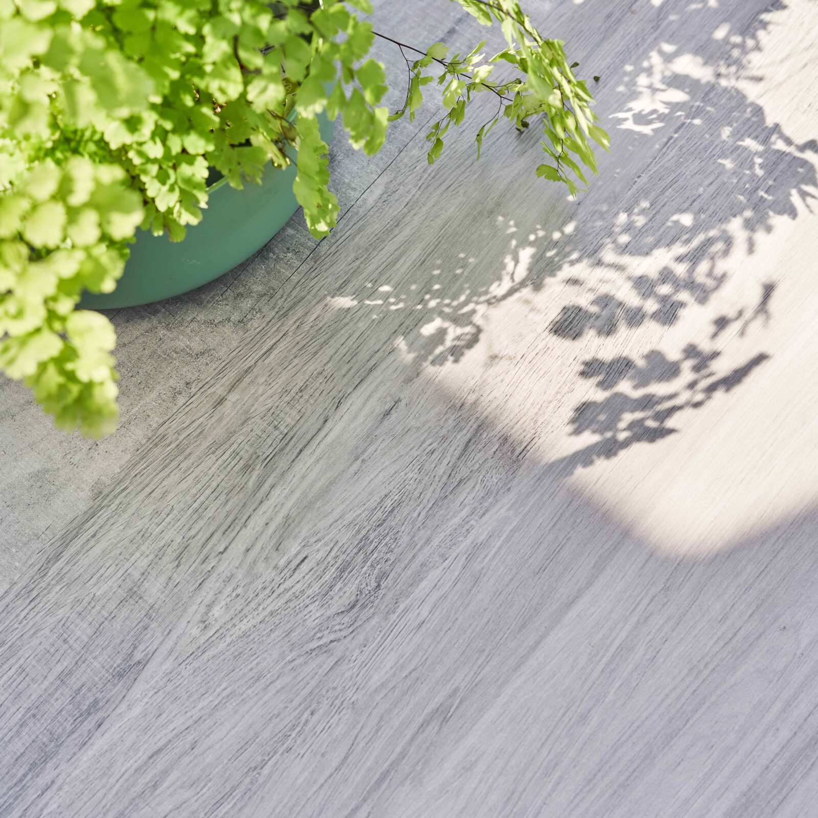 Tavolo da giardino in ceramica grigia effetto legno (230 x 95 x 74 cm) Tavolo da giardino in ceramica grigia effetto legno (230 x 95 x 74 cm)