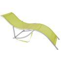 Set di 4 lettini prendisole in Textilene