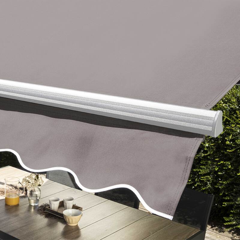 Tenda da sole doppia inclinazione motorizzata con cassonetto 3 x 4 m