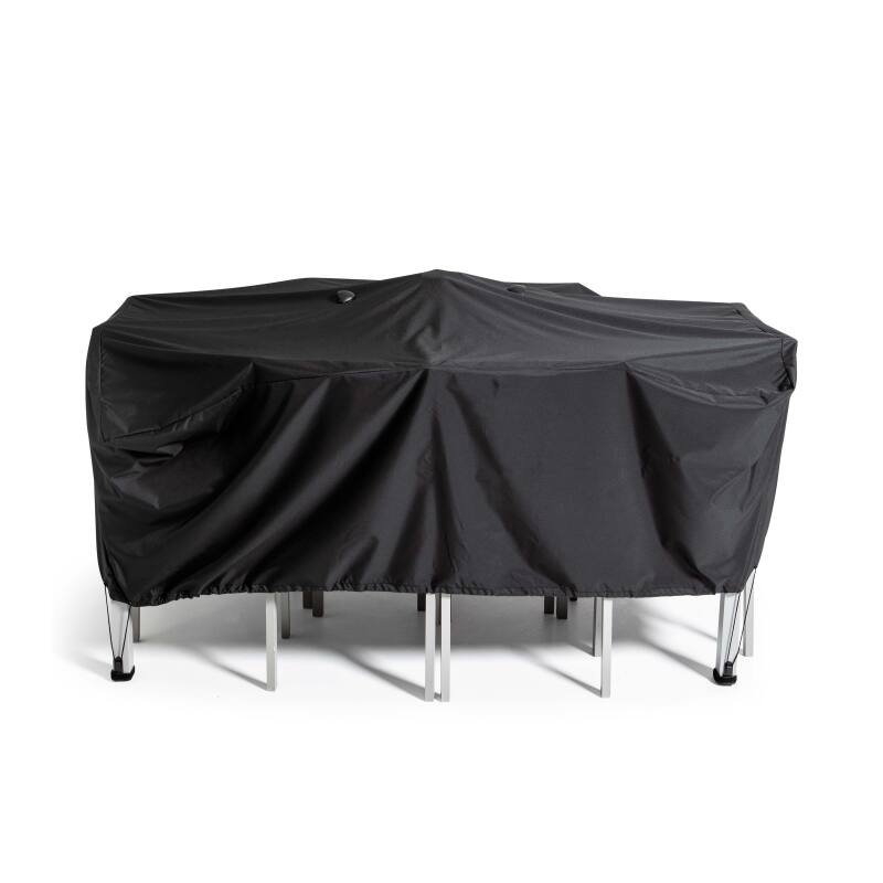 Copertura per mobili da giardino 170 x 110 x 60 cm nero