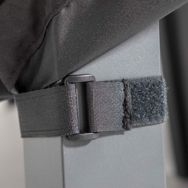 Copertura per mobili da giardino 240 x 130 x 60 cm nero