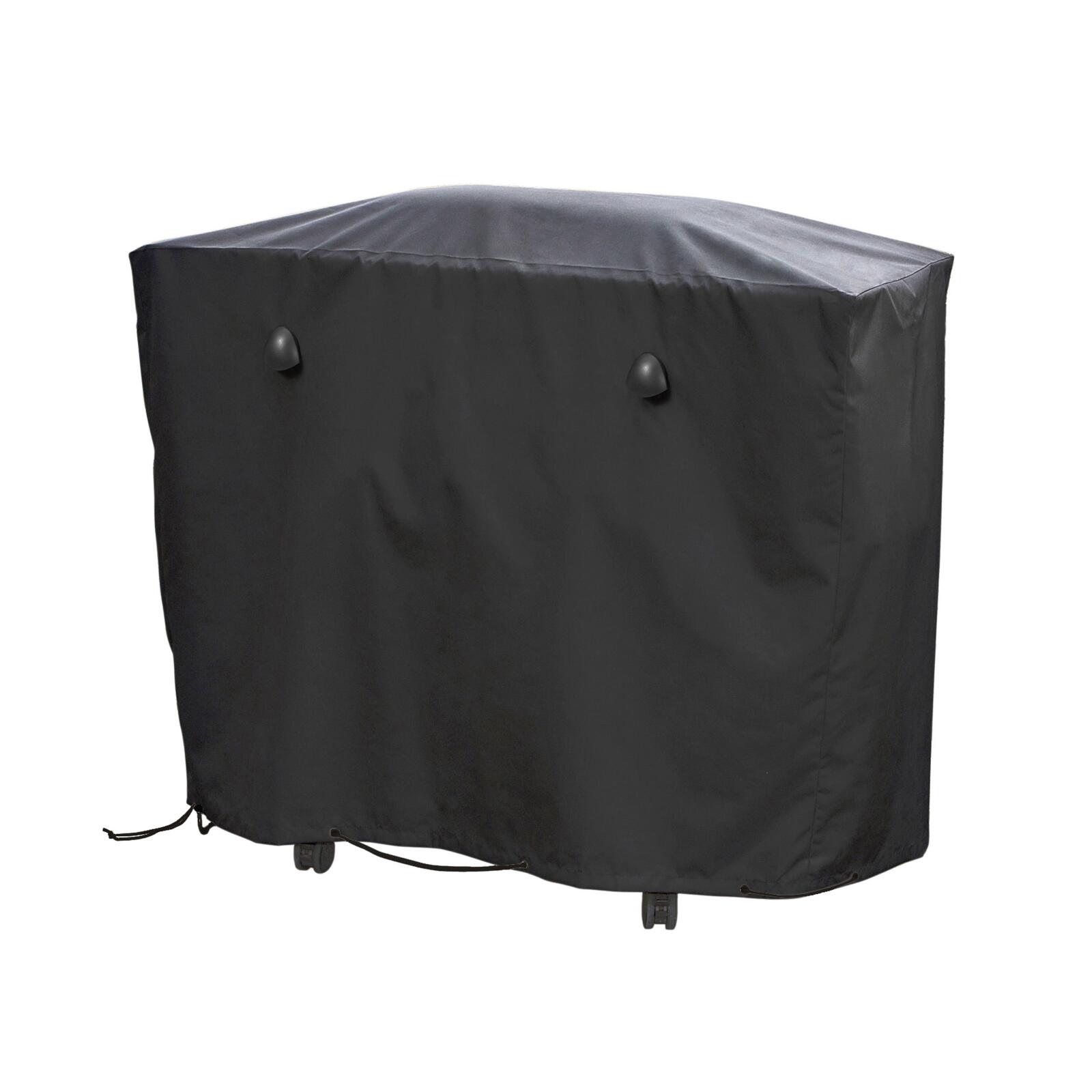 Copertura rettangolare nero per barbecue 102 x 46 x 92 cm