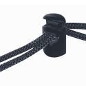 Copertura rettangolare nera per barbecue 110 x 58 x 60 cm