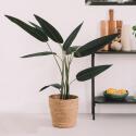 Strelitzia artificiale in vaso altezza 90 cm