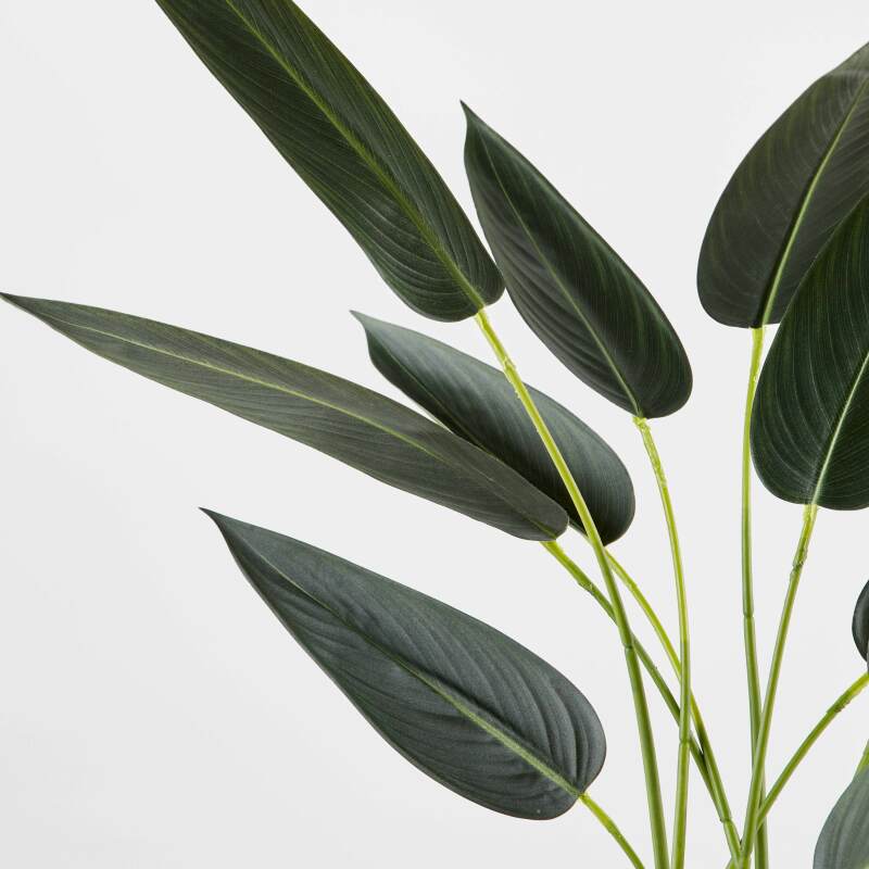 Strelitzia artificiale in vaso altezza 90 cm