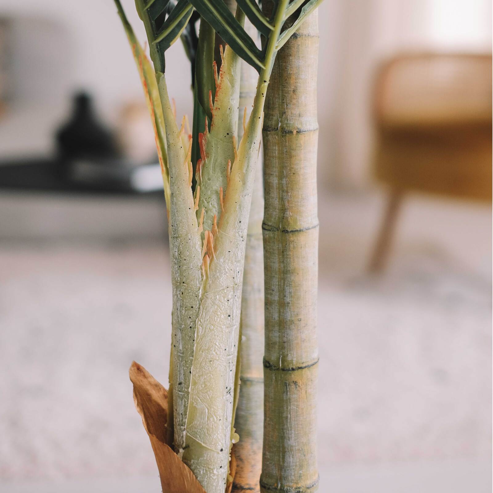 Palma artificiale in vaso altezza 210 cm