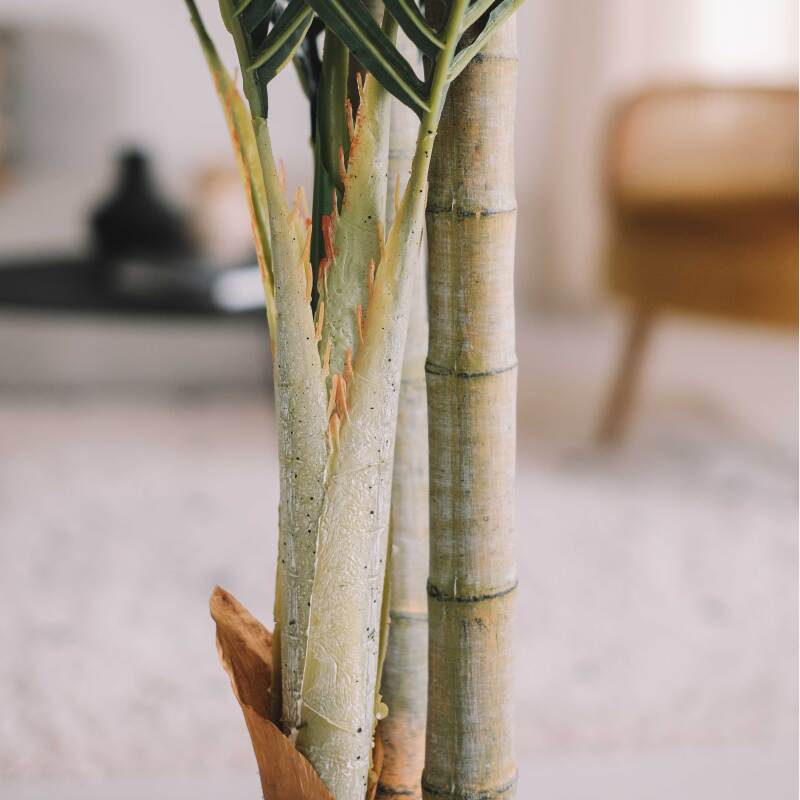 Palma artificiale in vaso altezza 210 cm