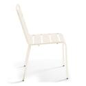 Sedia in metallo in stile industriale