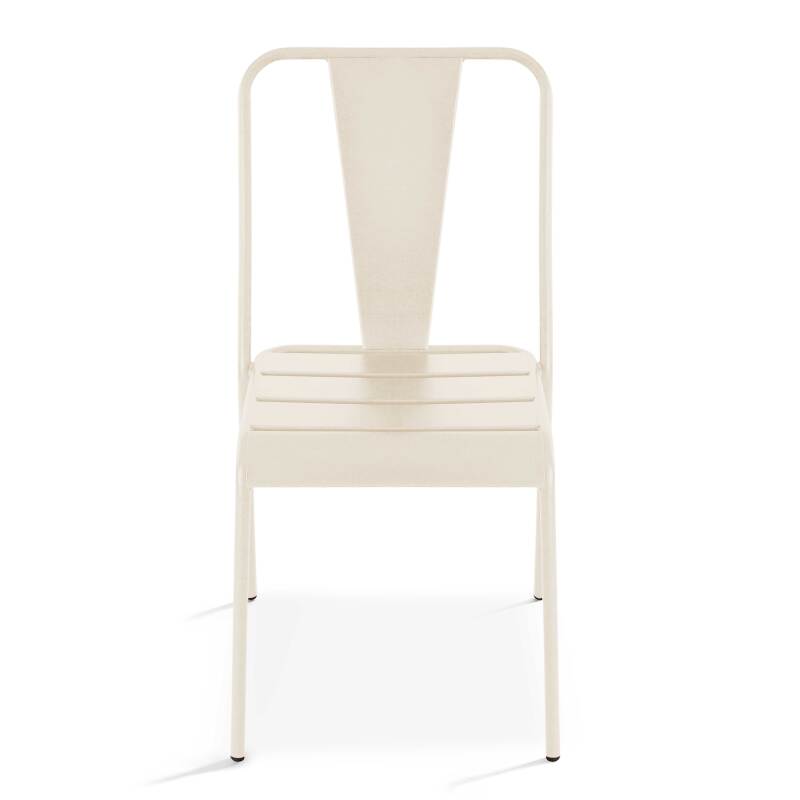 Sedia da bistrot in metallo (3/4)