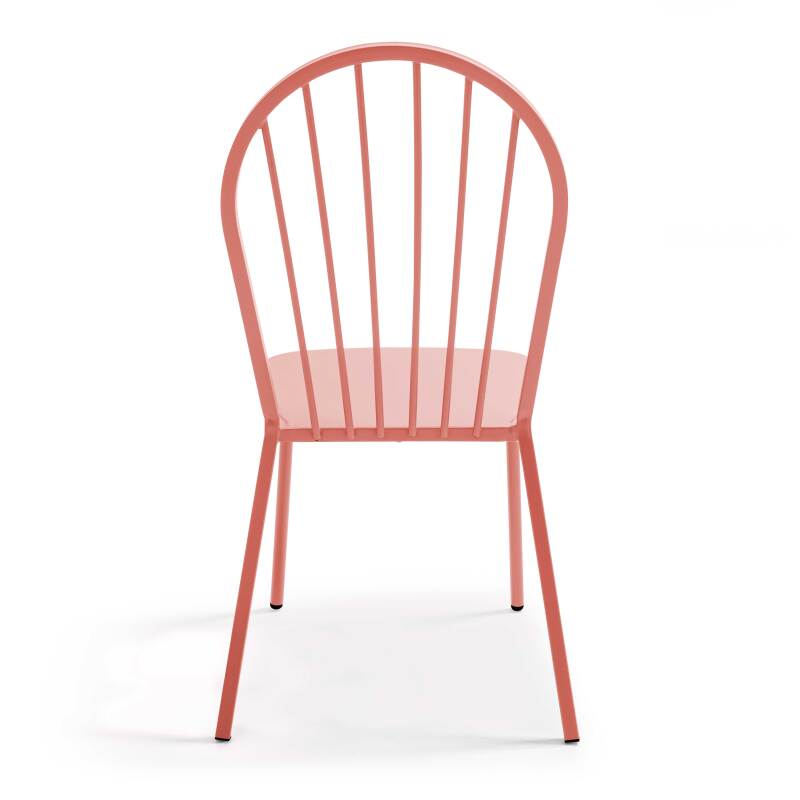 Sedia in metallo traforato (2/5)