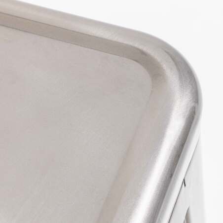 Set di 4 sgabelli da bar opachi e legno (43 x 43 x 76 cm) (4/7)