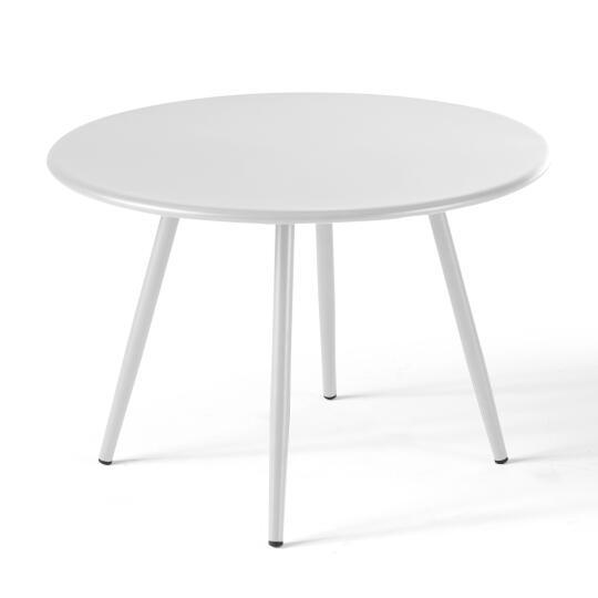 Tavolina da salotto rotondo in metallo Ø40 cm