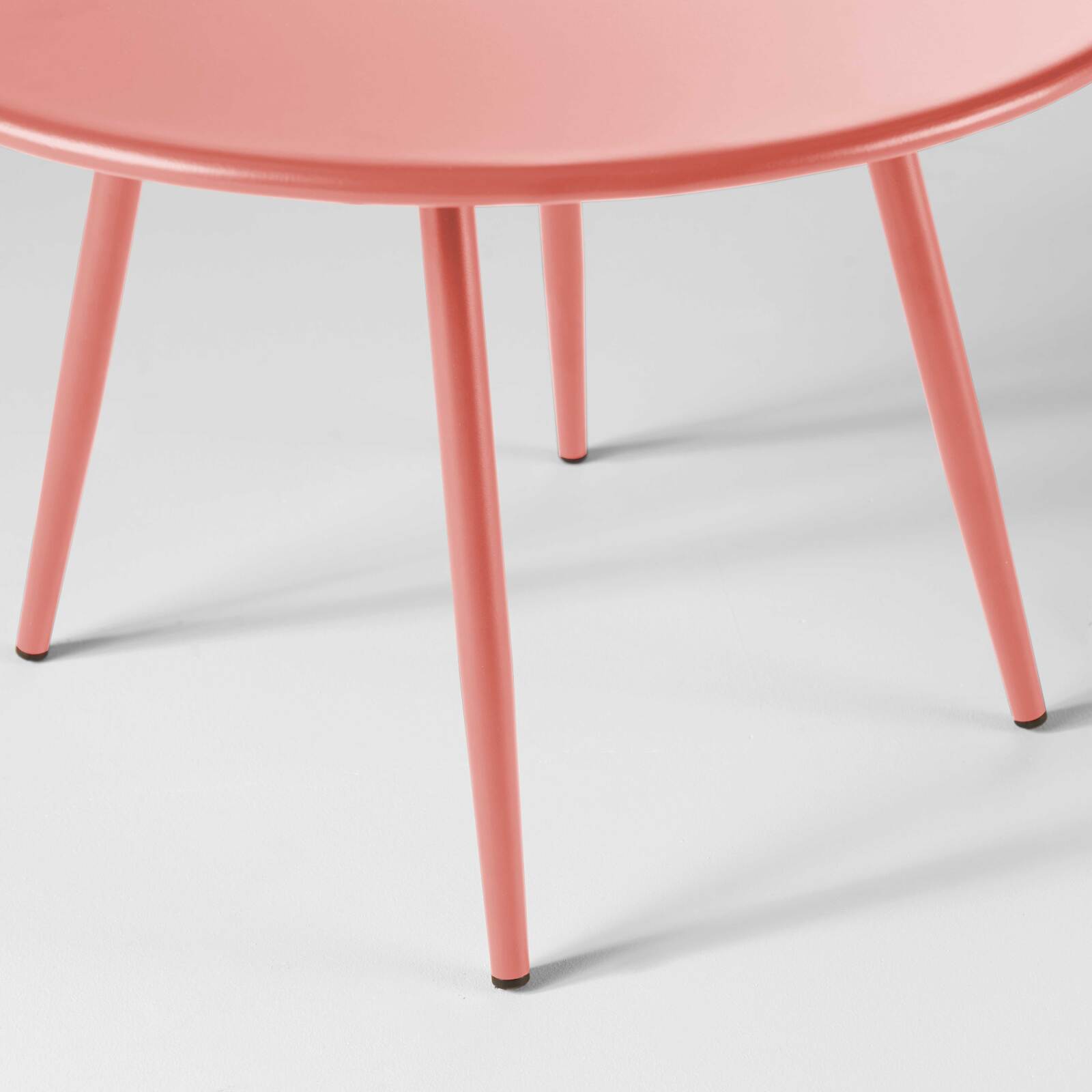 Tavolina da salotto rotondo in metallo Ø40 cm