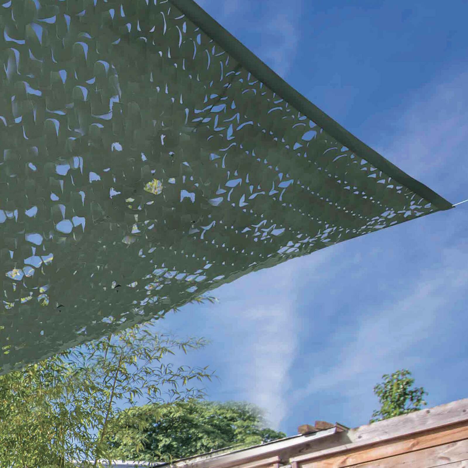 Vela rettangolare traforata reversibile 3 x 4 m