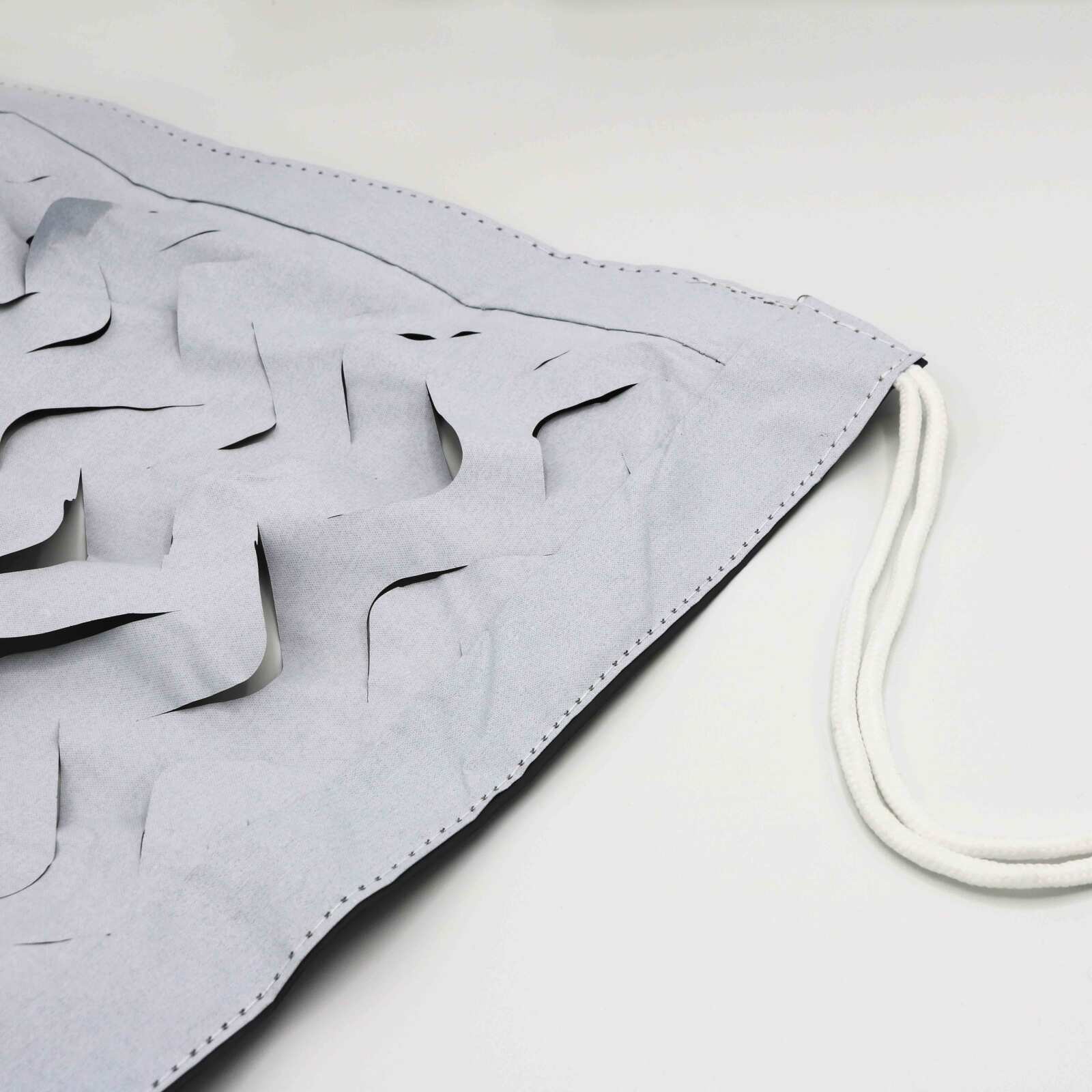 Vela rettangolare traforata reversibile 3 x 4 m