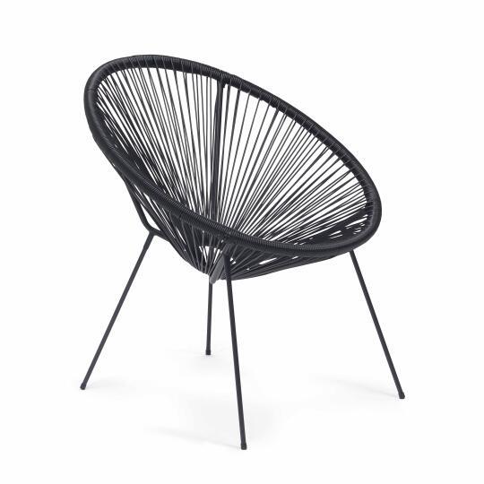 Poltrona da giardino in filo metallico - OVO