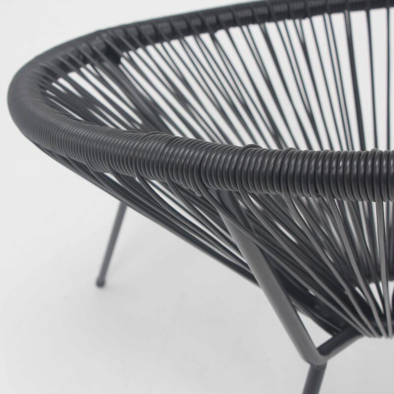 Poltrona da giardino in filo metallico - OVO