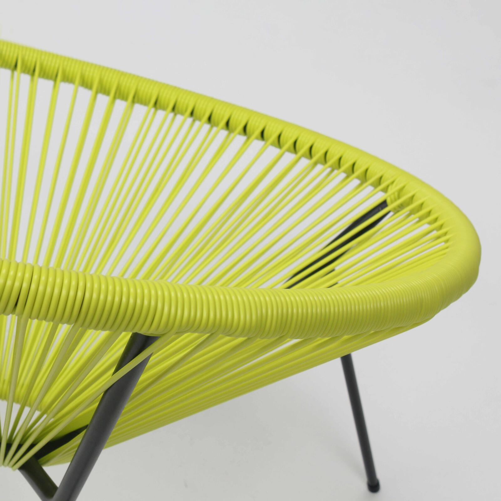 Set di 2 poltrone in filo