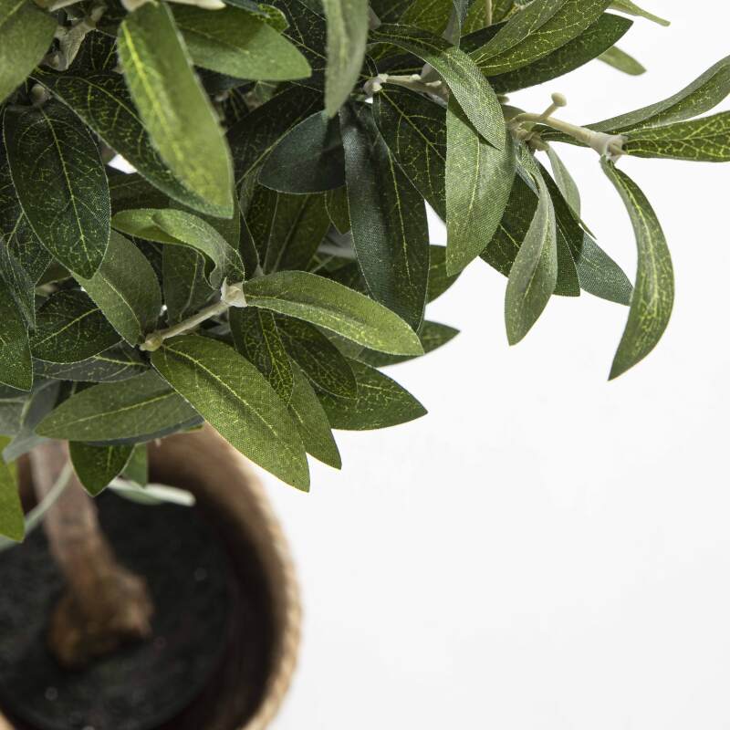 Olivo artificiale in vaso altezza 135 cm