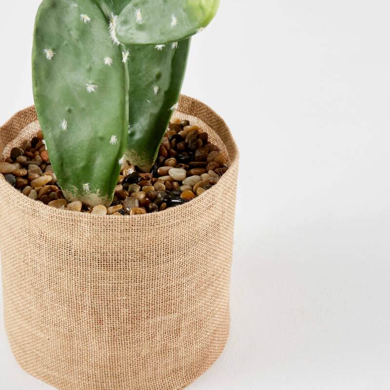Cactus artificiale in vaso altezza 60 cm