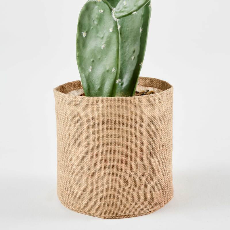 Cactus artificiale in vaso altezza 60 cm