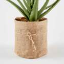Aloe vera artificiale in vaso altezza 43 cm