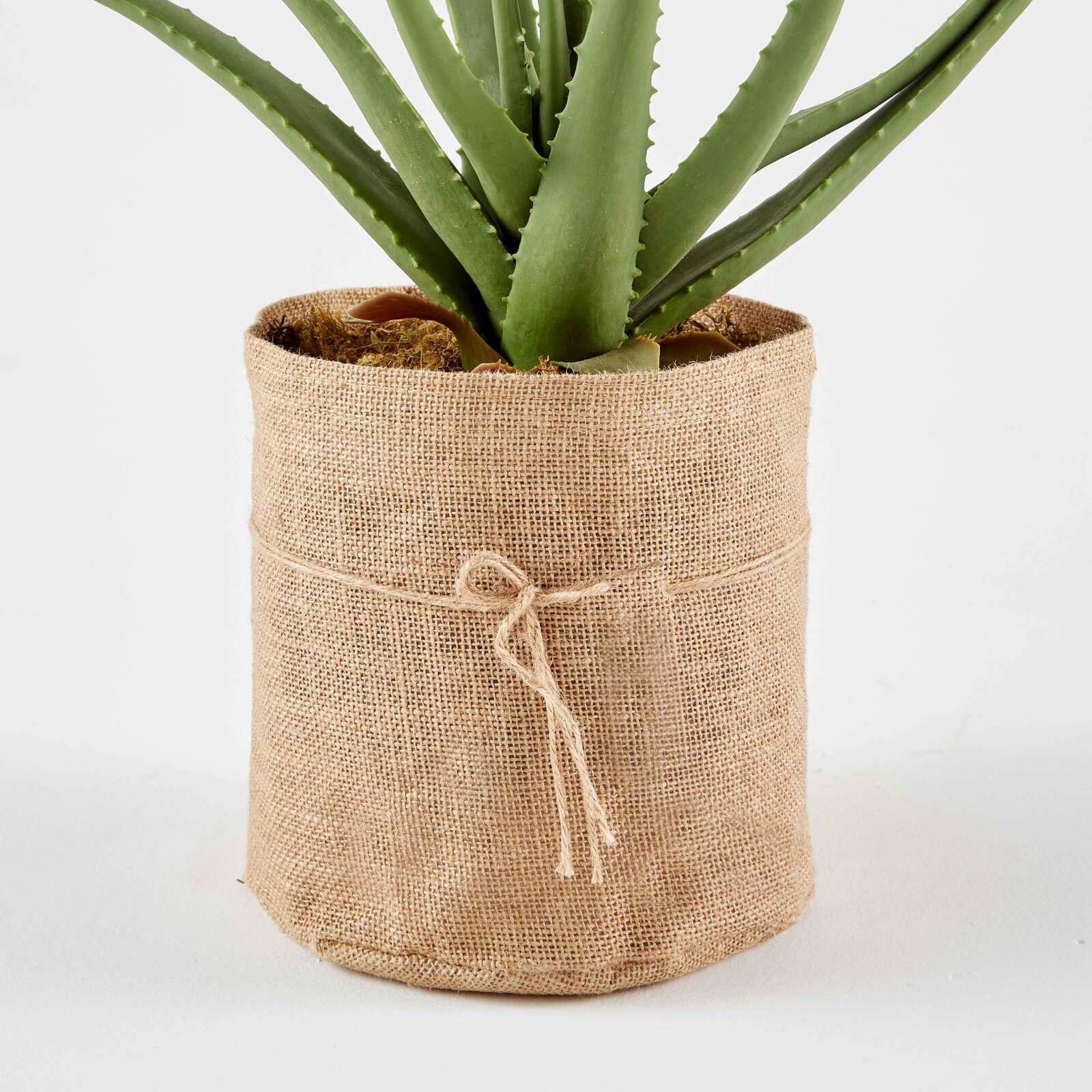 Aloe vera artificiale in vaso altezza 43 cm