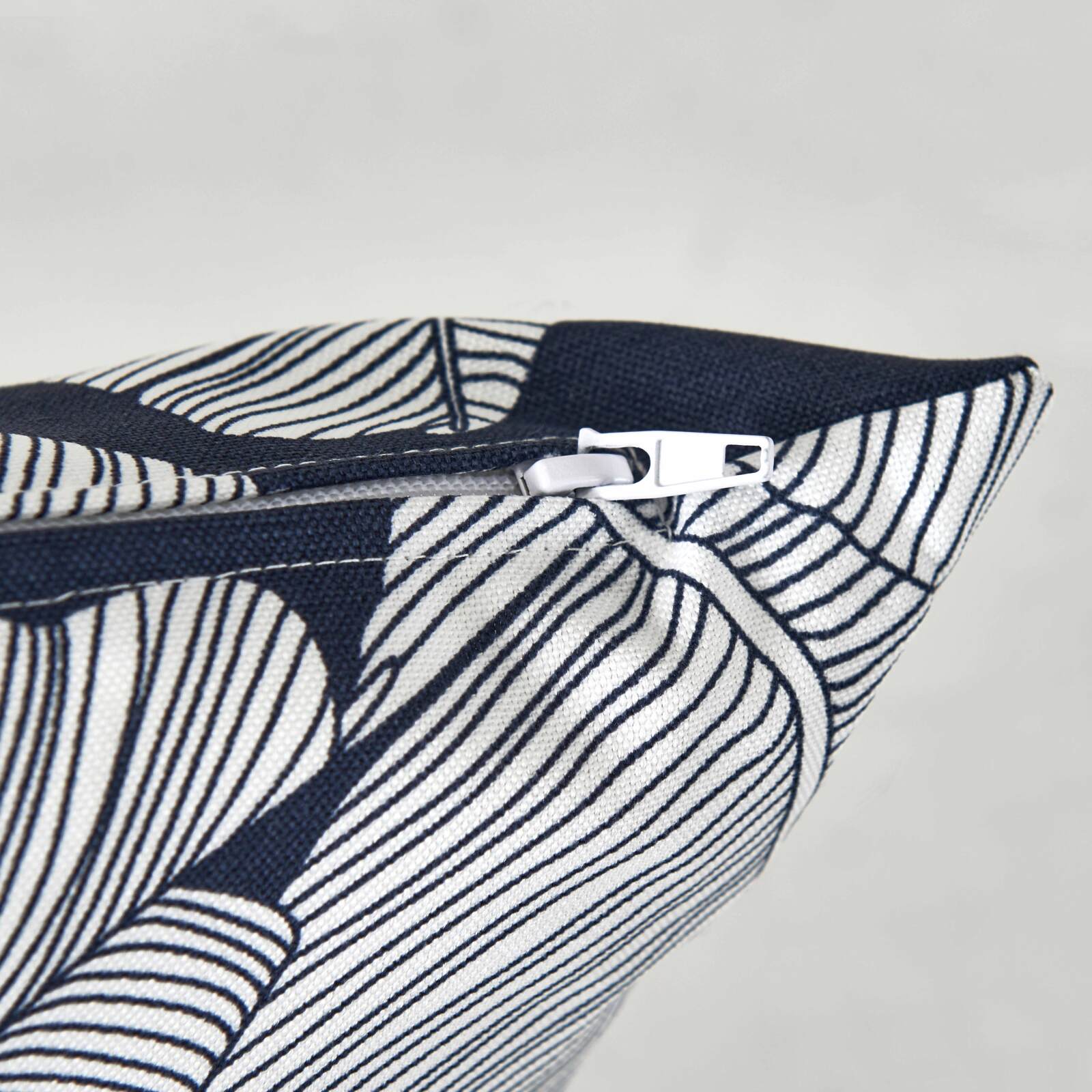 Set di 2 piccoli cuscini decorativi rettangolari a fantasia (40 x 20 x 8 cm)