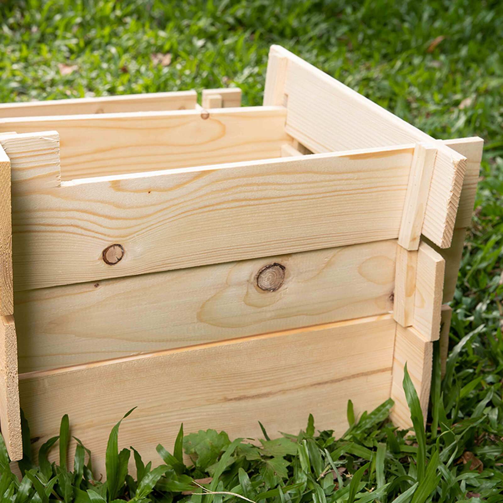 Giardino urbano a 5 scomparti a gradoni 93 x 93 x 36 cm Giardino urbano a 5 scomparti a gradoni 93 x 93 x 36 cm