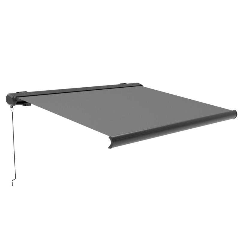 Tenda da sole a bracci 2,95 x 2,50 m con cassonetto integrato