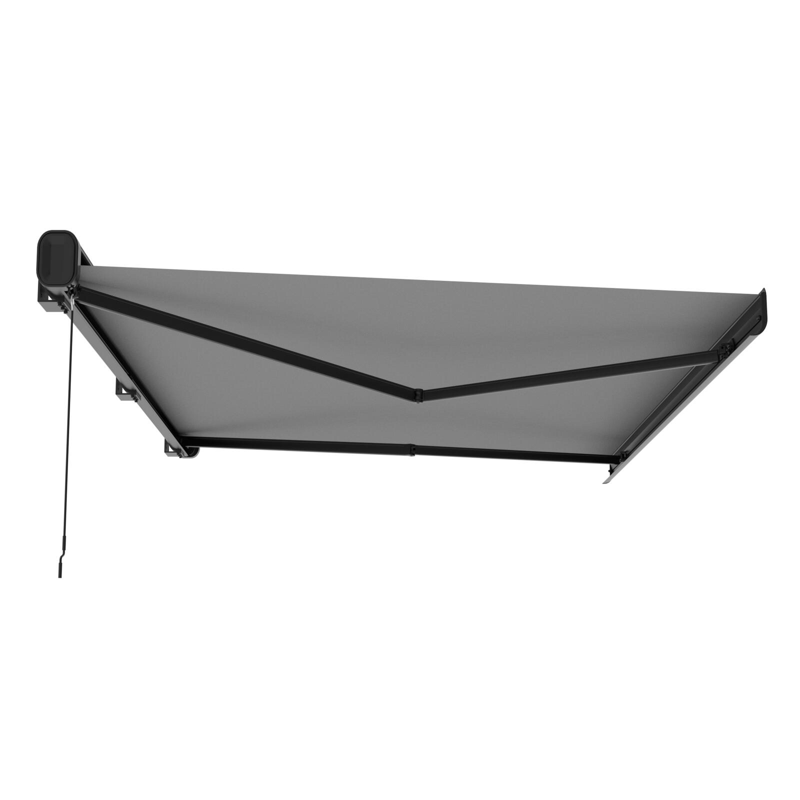 Tenda da sole a bracci elettrica + LED con cassonetto integrato 2,95 x 2,50 m