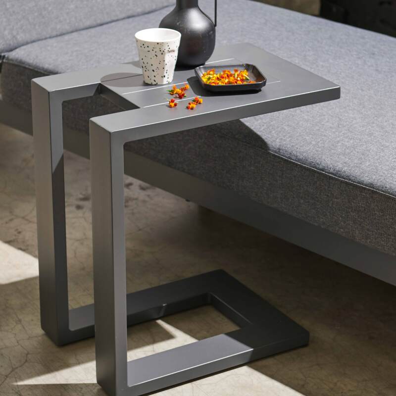 Mensola per sdraio da giardino in alluminio - Lifestyle