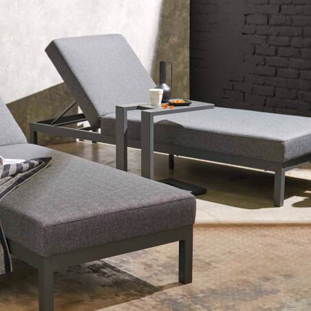 Mensola per lettino prendisole in alluminio (2/5)