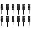 Confezione da 6, 12 o 24 dissuasori solari a LED per piante, design openwork