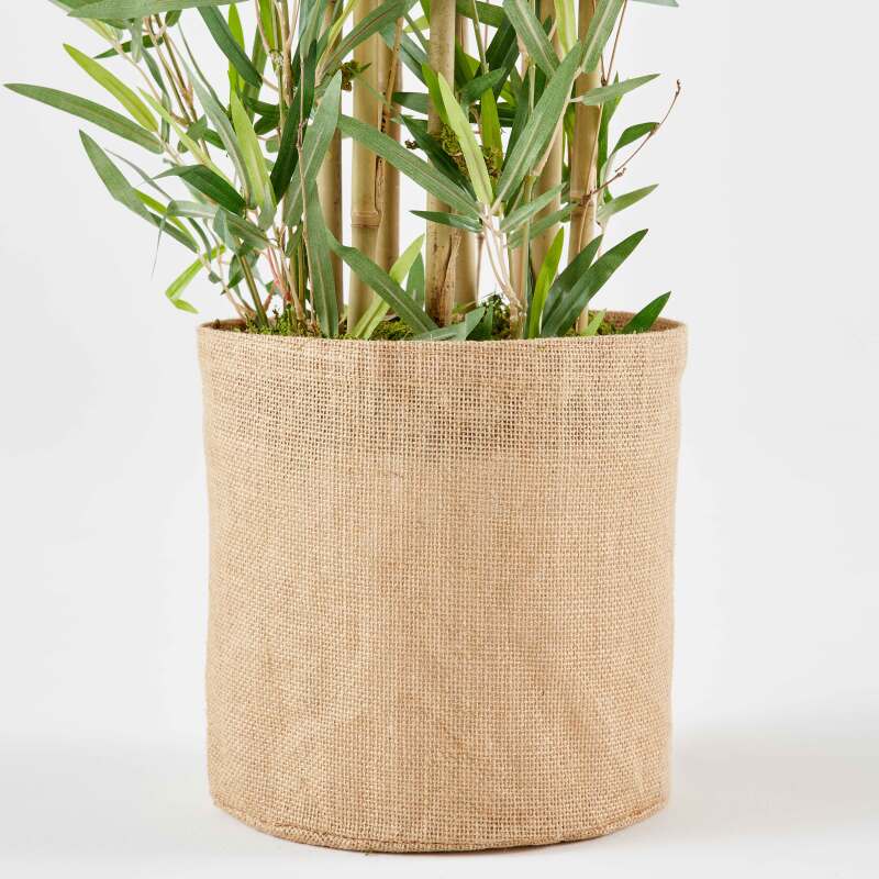 Bambù fargesia artificiale in vaso altezza 120 cm