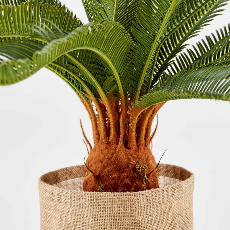 Cycas artificiale in vaso altezza 65 cm
