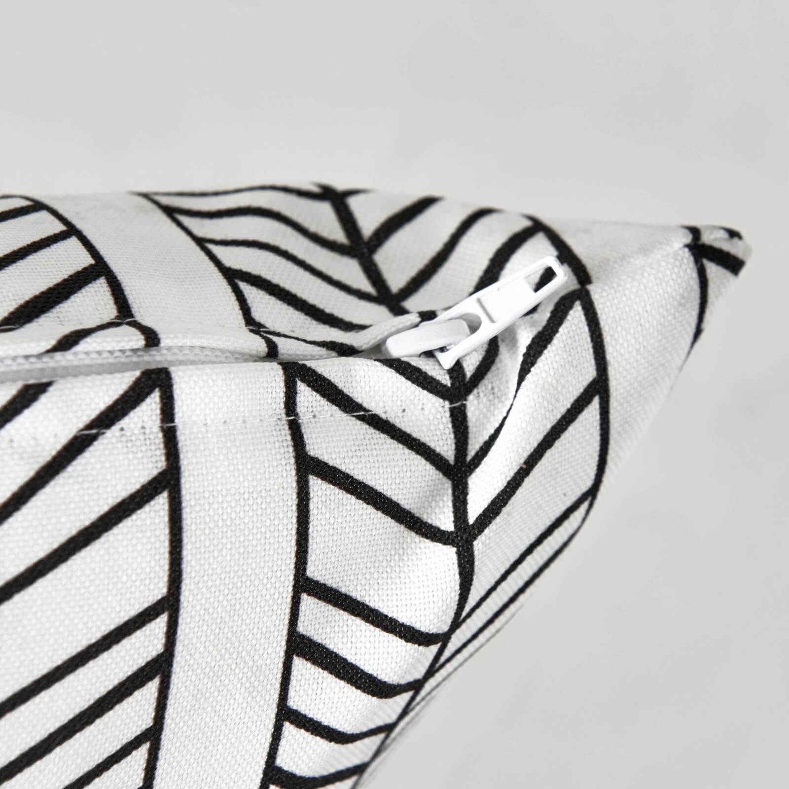 Set di 2 cuscini quadrati da esterno sfoderabili45 x 45 cm