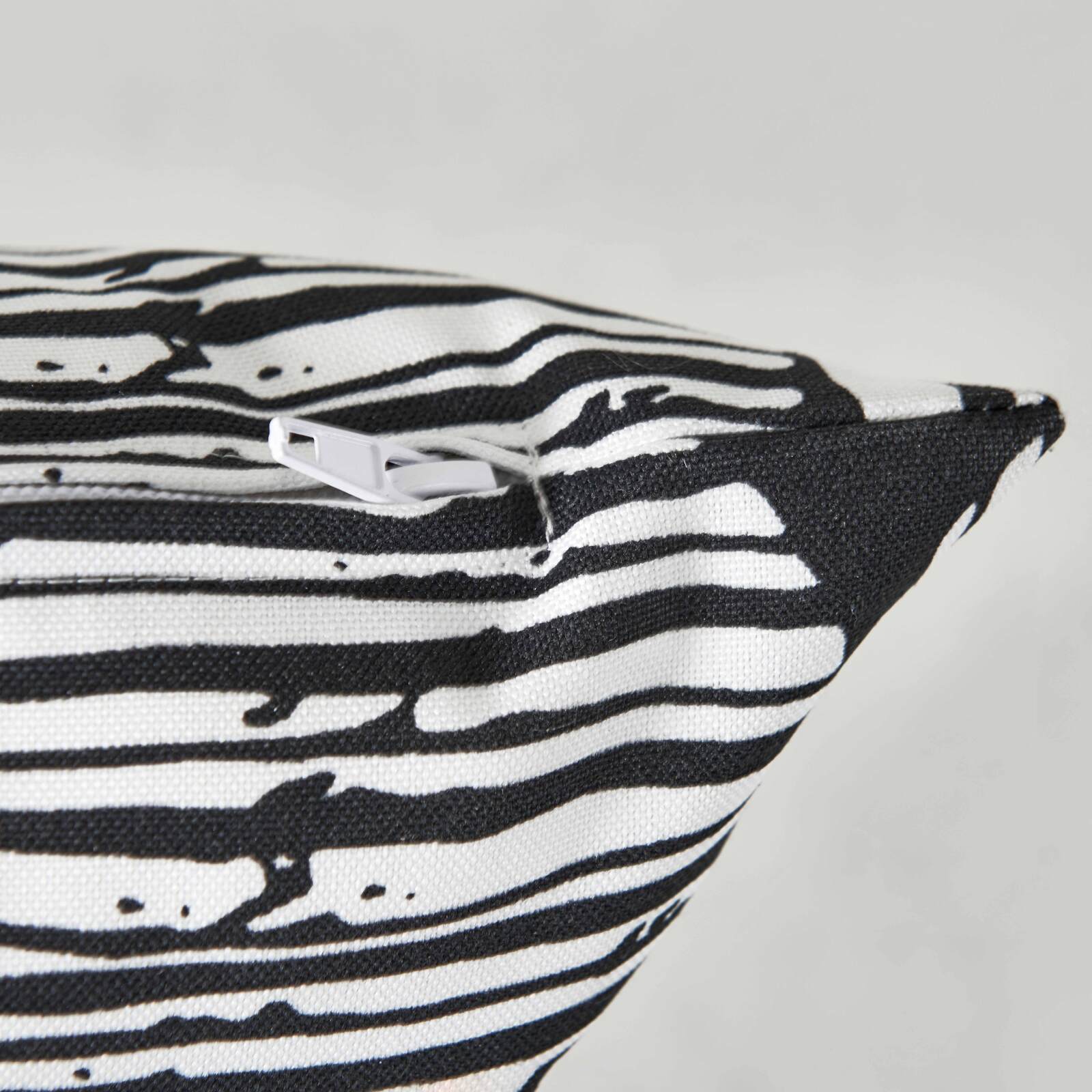 Set di 2 cuscini quadrati da esterno sfoderabili45 x 45 cm