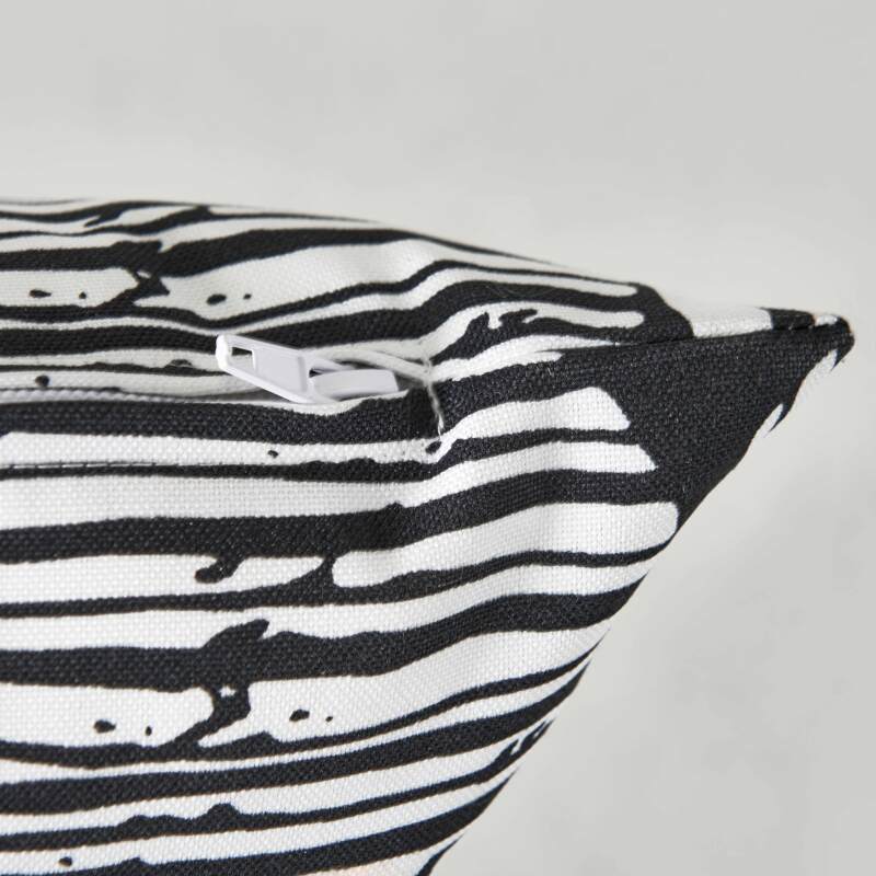 Set di 2 cuscini quadrati da esterno sfoderabili45 x 45 cm