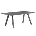 Tavolo con piano in ceramica in stile scandinavo per 8 persone