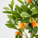 Arancio artificiale in vaso altezza 75 cm