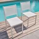 Sedie da giardino in alluminio e Textilene - Set di 2 - Lifestyle